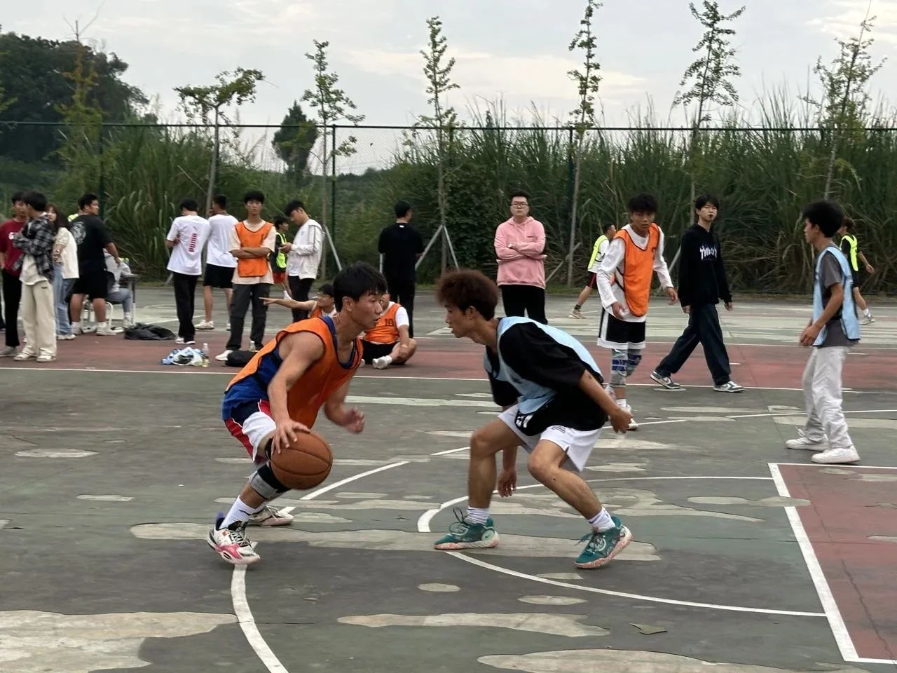 智能应用学院 | 秋风送爽，大展“篮“图(图3)